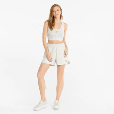 Puma Summer Resort Printed Women's Bralette (Pristine-AOP)