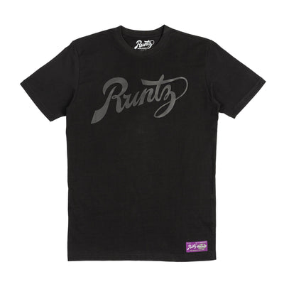 Floral Runtz Tee- Black