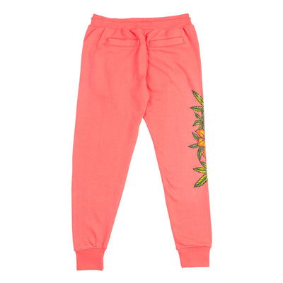 FLORAL RUNTZ JOGGER - ROSE