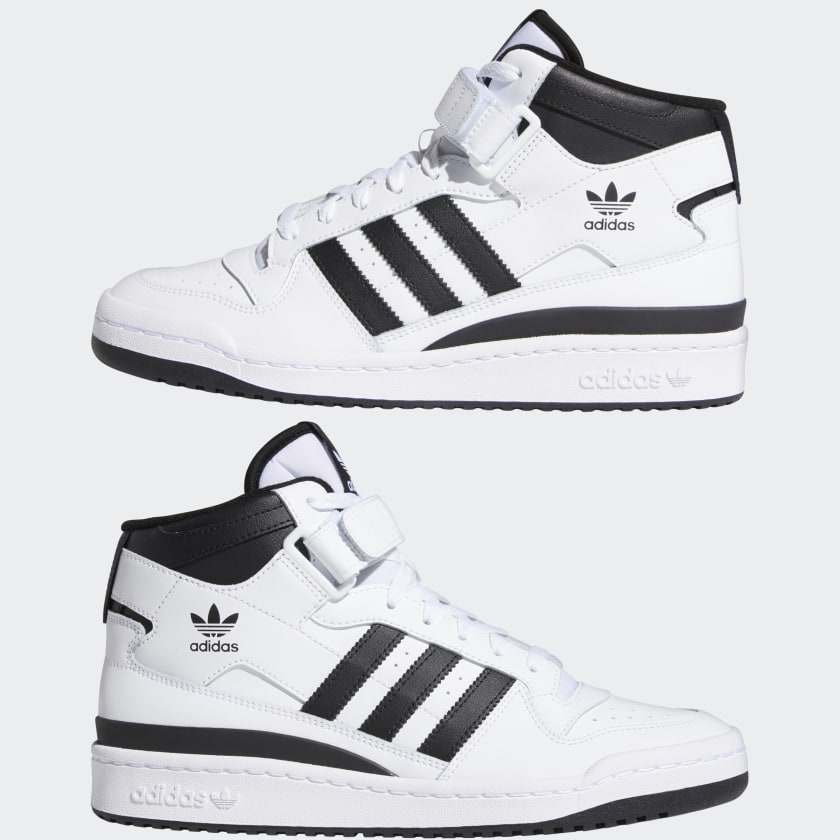 adidas Forum Mid Shoes - White/Black