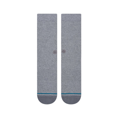 Icon Mid Cushion Crew Grey Heather Socks - Stance