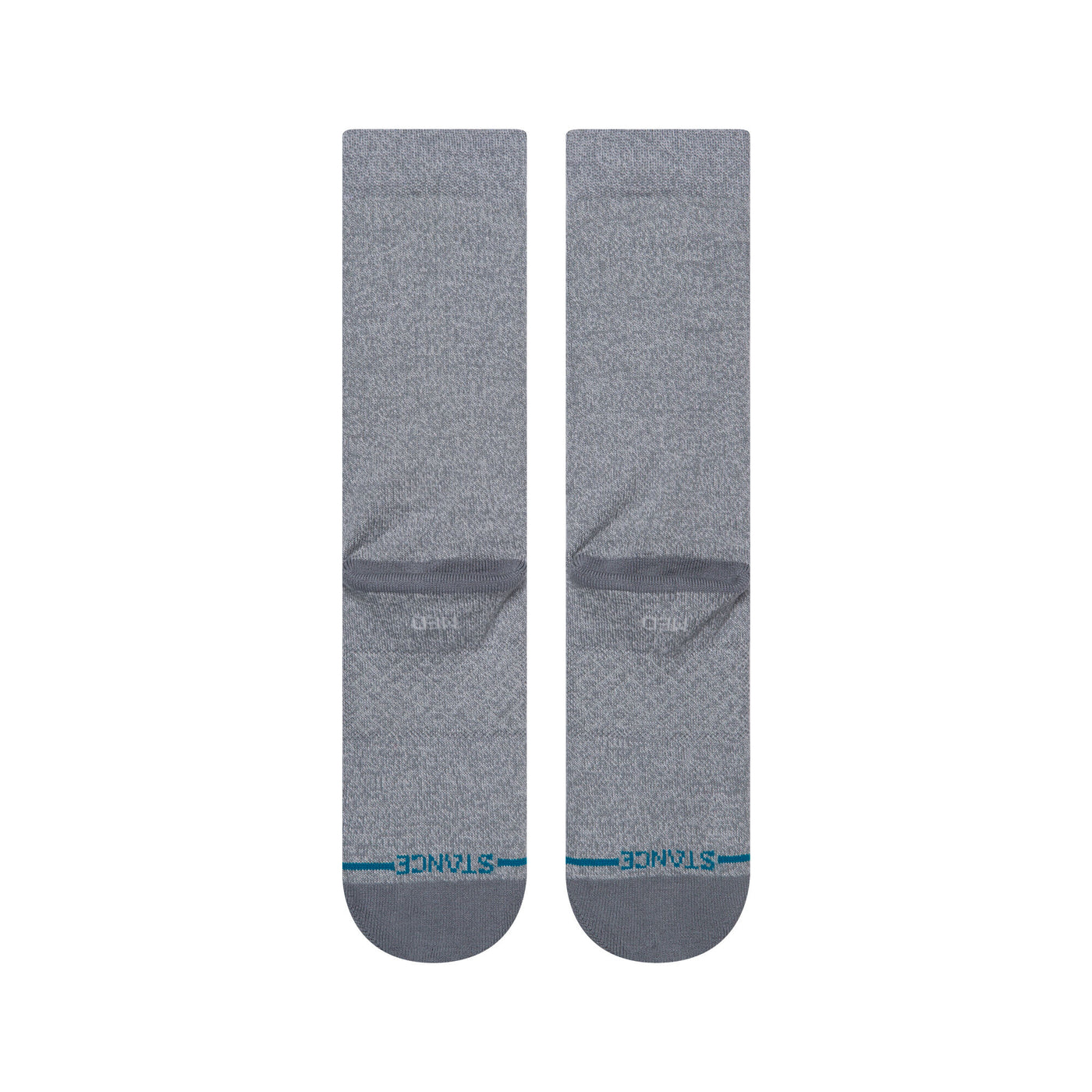 Icon Mid Cushion Crew Grey Heather Socks - Stance