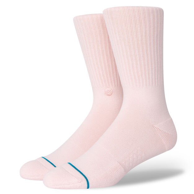 Icon Mid Cushion Crew Pink Socks - Stance