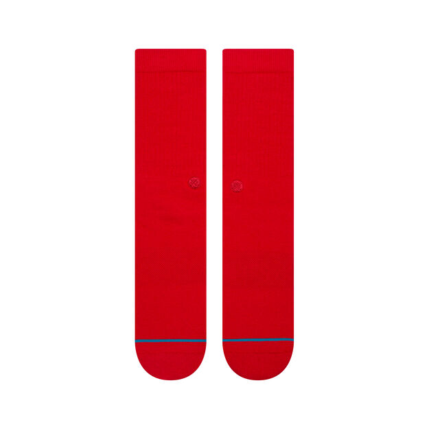 Icon Mid Cushion Crew Red Socks - Stance