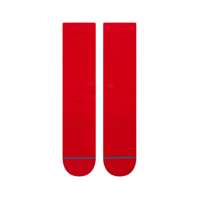 Icon Mid Cushion Crew Red Socks - Stance