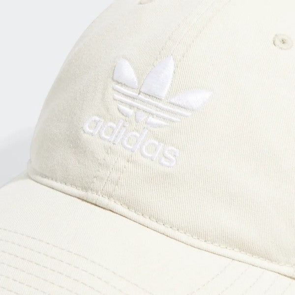 adidas Relaxed Strap-Back Hat - White