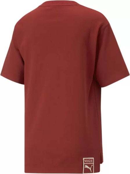 Puma x Vogue Women's Relaxed Tee (Red)