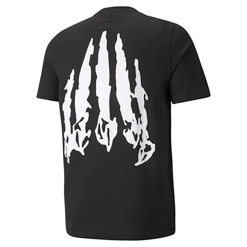 Puma Scouted Short Sleeve Men's Basketball Tee (Black)