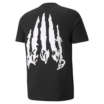Puma Scouted Short Sleeve Men's Basketball Tee (Black)